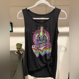 Marvel Guardians of the Galaxy Gamora Retro Long Tank